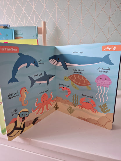 Bilder Wörterbuch - Arabisch u. Englisch